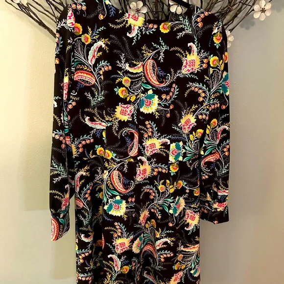 loft fit and flare dresses Satin Fit and Flare Backless Dress main image 1